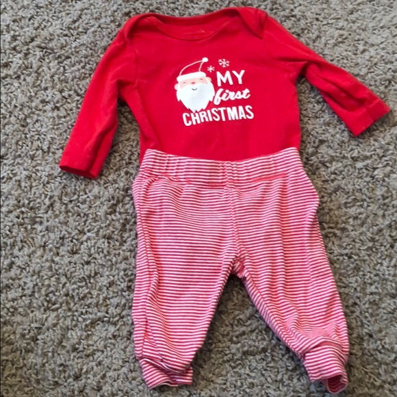 Carter's Other - Carter’s 3 month my first Christmas outfit